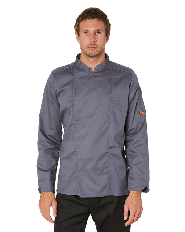 Mesh Air Pro LS Chefs Jacket - Grey