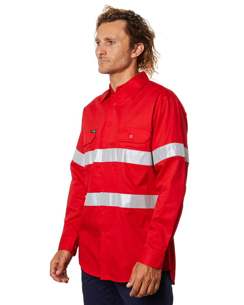 Hi Vis Taped Work Shirt