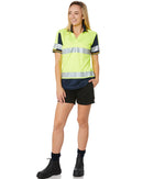 WS-2W Ladies Lightweight Work Shorts - Black