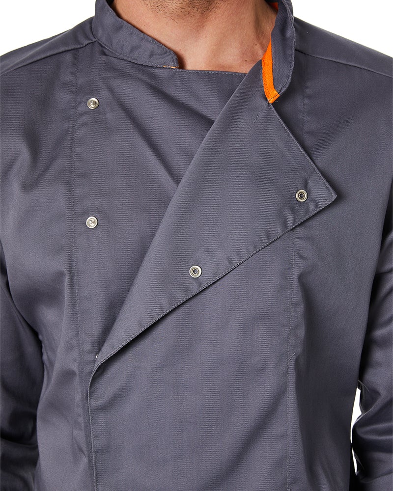 Mesh Air Pro LS Chefs Jacket - Grey