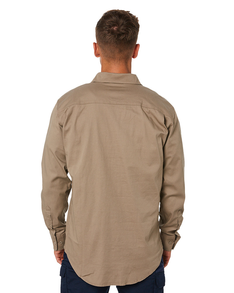 LSH-1 Stretch Work Shirt LS - Khaki