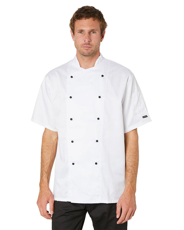 Kent Chefs SS Jacket - White