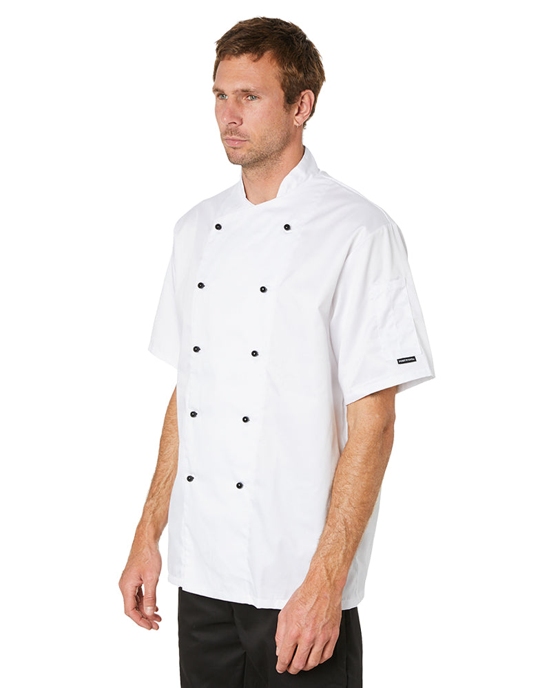 Kent Chefs SS Jacket - White