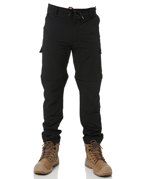 Jet-Lite Utility Zip Off Pant - Black