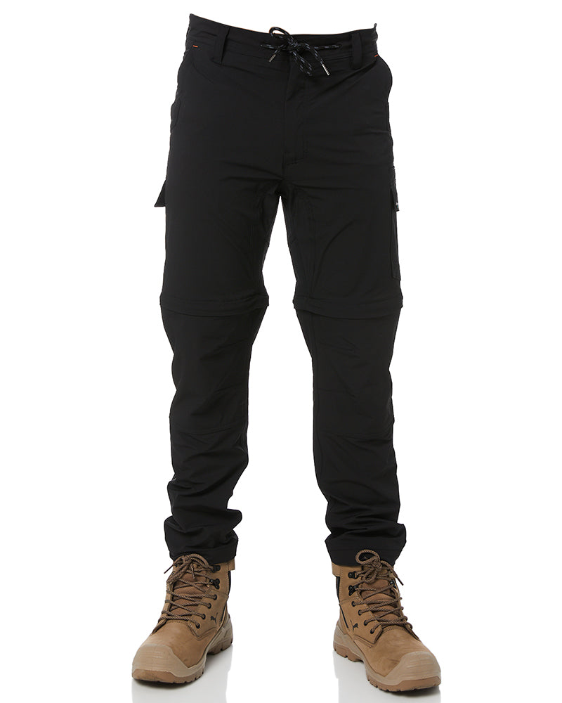 Jet-Lite Utility Zip Off Pant - Black