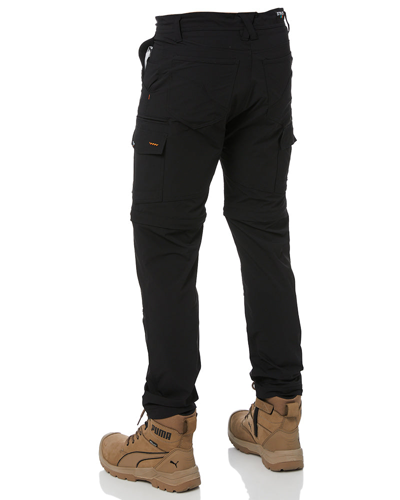 Jet-Lite Utility Zip Off Pant - Black