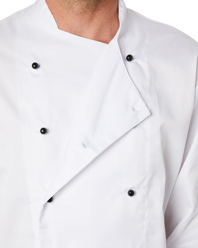 Somerset Chefs LS Jacket - White