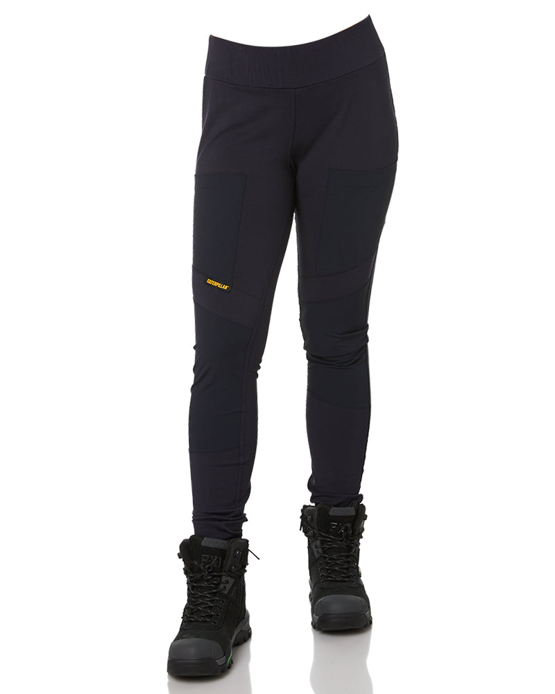 Caterpillar Women's Work Stretch Leggings Navy Buy Online