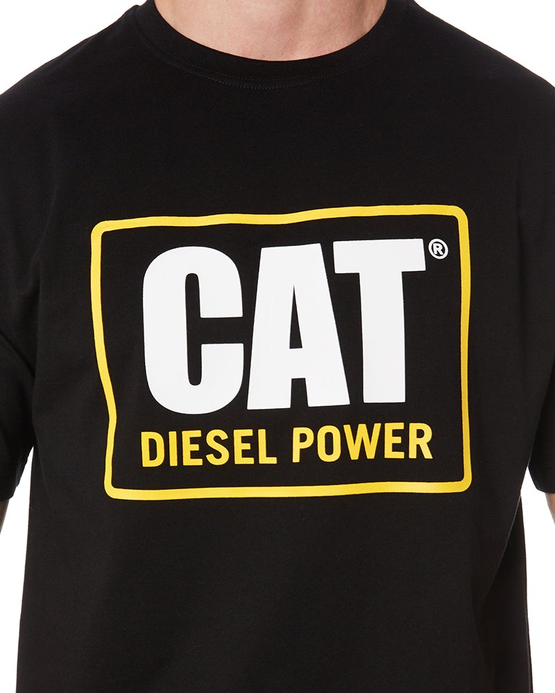 Caterpillar Diesel Power Tee Black Buy Online