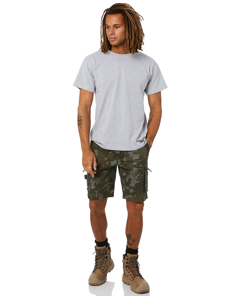 Flex and Move Stretch Canvas Cargo Short Limited Edition - Camo