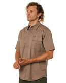 SSH-1 Stretch Work Shirt SS - Khaki