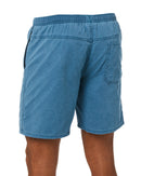 Ruggers Pigment Dyed Elastic Waist Short - Morrocan Blue