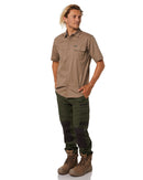 SSH-1 Stretch Work Shirt SS - Khaki
