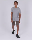 Cotton Stretch Jean Short - Vintage Grey