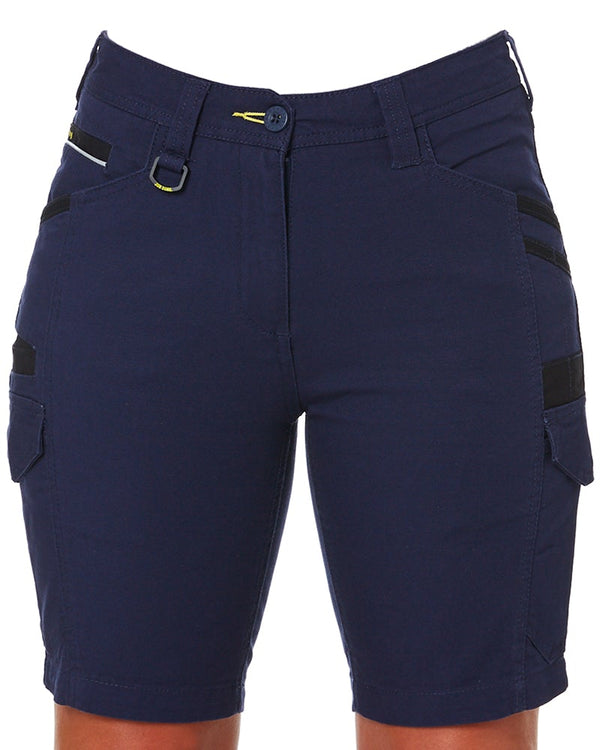 Womens Flex and Move Cargo Short - Navy