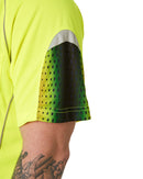 Hi-Vis Galaxy Sublimated Polo - Yellow/Navy