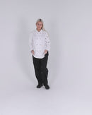 Drawstring Chefs Trousers - Black