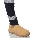 Women's Taped Work Stretch Leggings - Navy