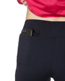 Women's Taped Work Stretch Leggings - Navy