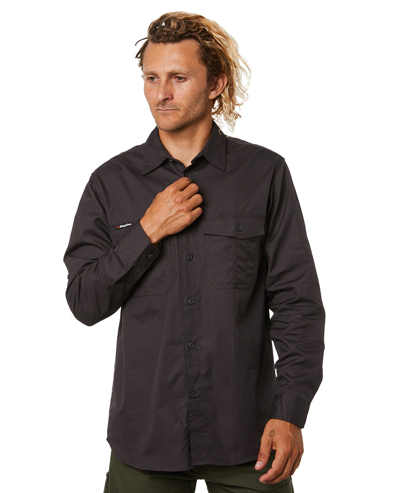Workcool 2 Long Sleeve Shirt - Charcoal