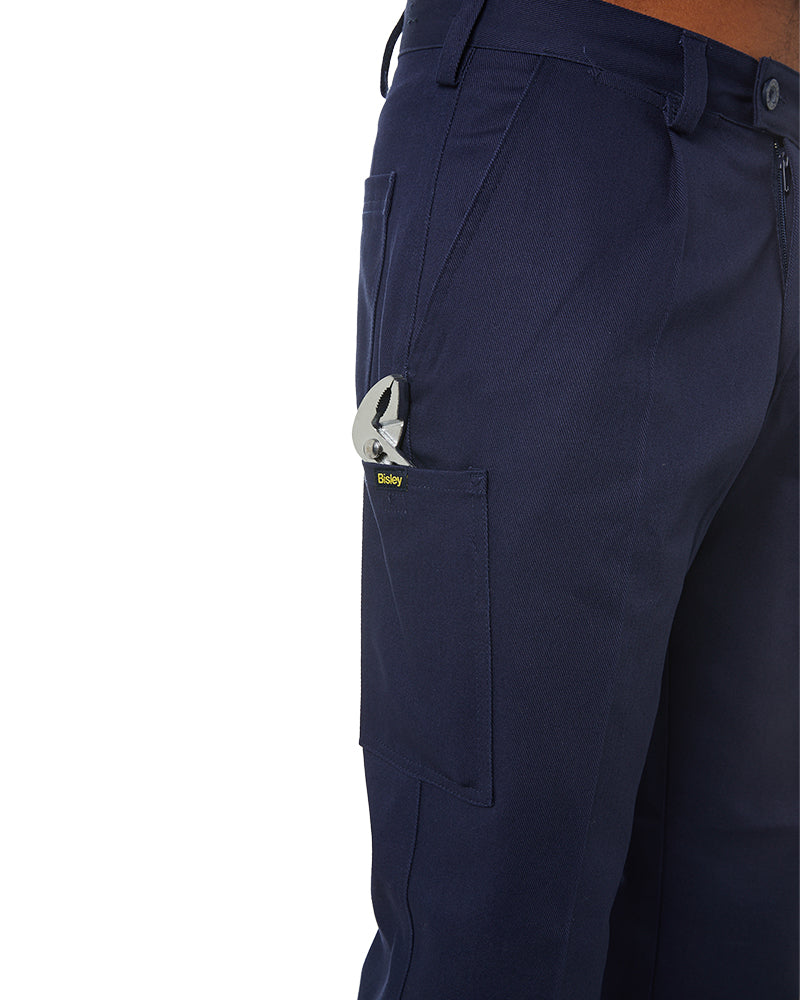 Original Cotton Drill Work Pants - Navy