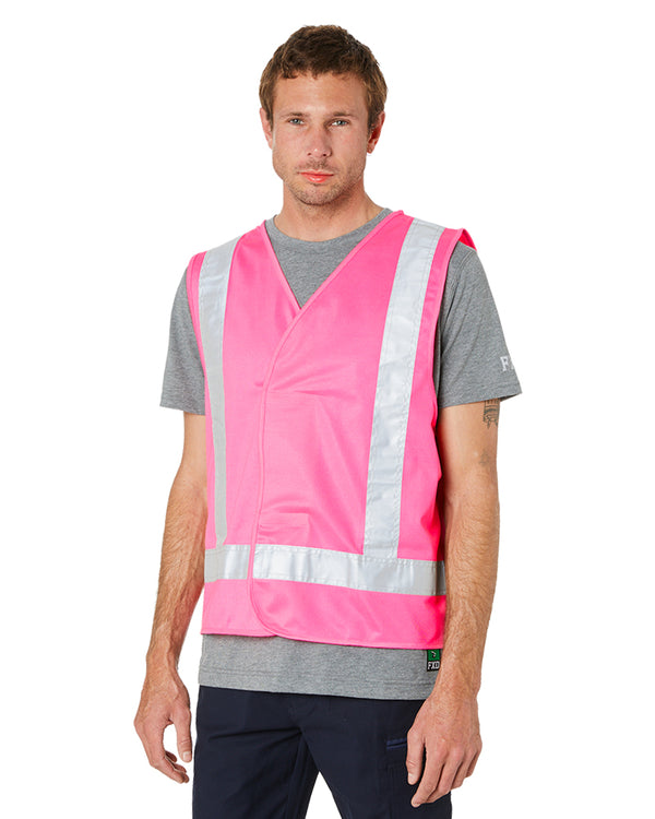 Hi Vis Night Safety Vest - Pink