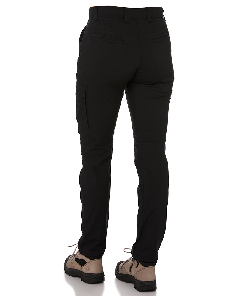 Womens Ripstop Cargo Pant - Black