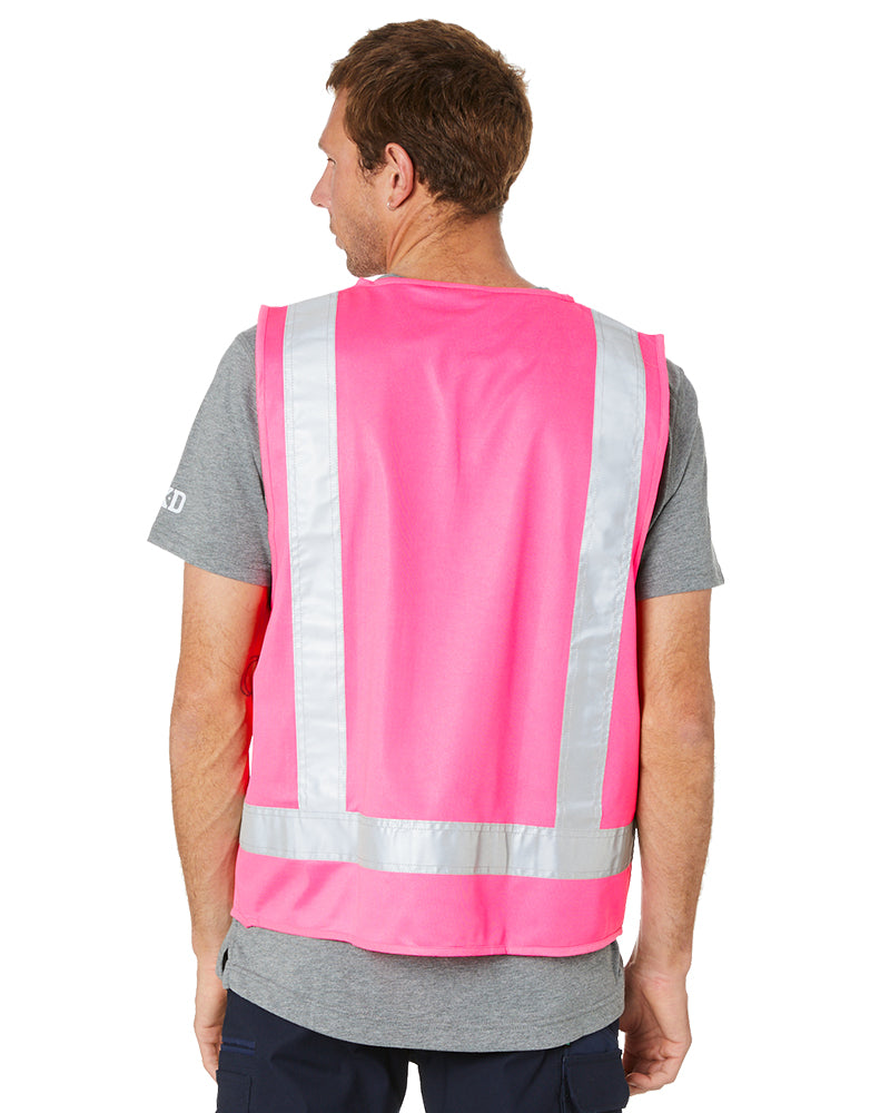 Hi Vis Night Safety Vest - Pink