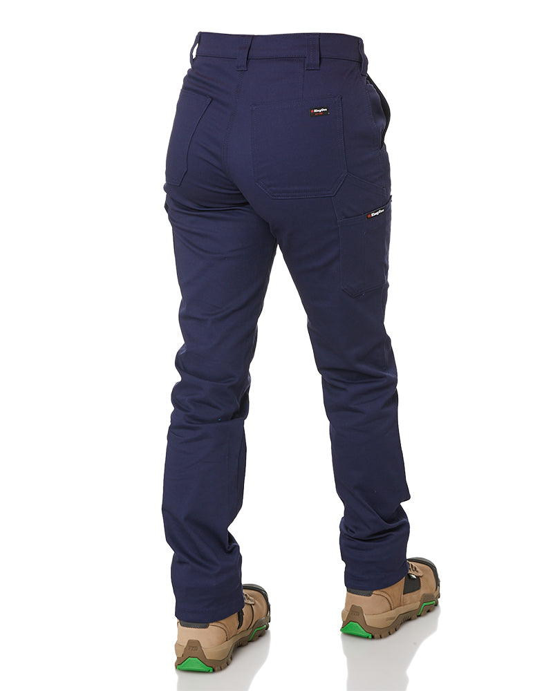 FXD WP-4W Ladies Stretch Cuffed Work Pants - Navy