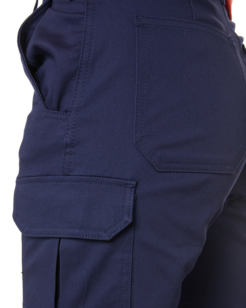 King Gee Ladies Basic Stretch Pants - Navy | Buy Online