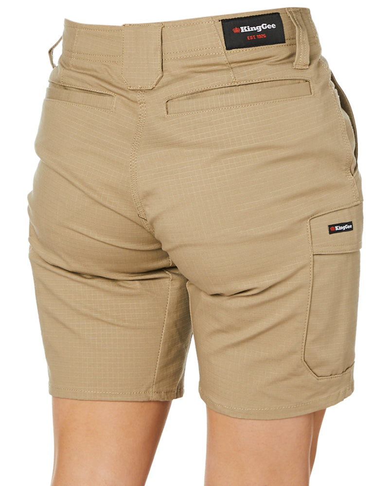 Ladies Workcool Pro Shorts - Khaki