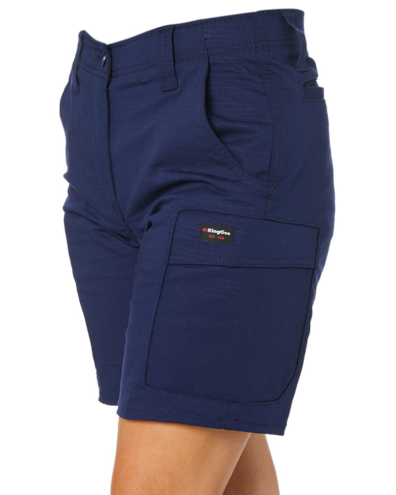 Ladies Workcool Pro Shorts - Navy