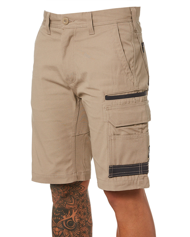 WS-1 Cargo Work Shorts - Khaki