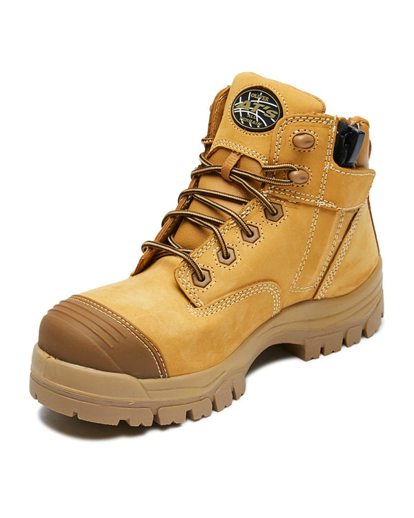 AT 45-630Z Hiker Safety Boot with Zip - Wheat