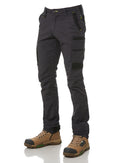 Tradies Flex and Move Stretch Cargo Utility Pant 2 Value Pack - Charcoal
