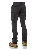 Tradies Flex and Move Stretch Cargo Utility Pant 2 Value Pack - Charcoal