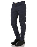 Cotton Stretch Jeans - Gunmetal Blue