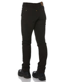 Ladies Cotton Stretch Jeans - Black