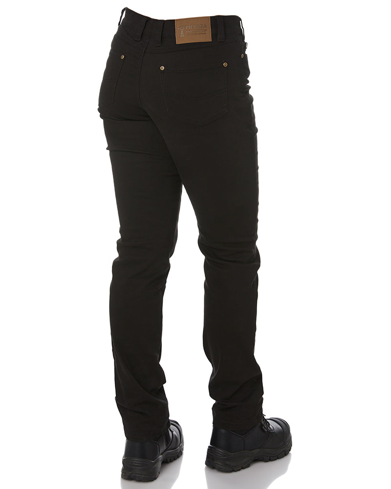 Ladies Cotton Stretch Jeans - Black