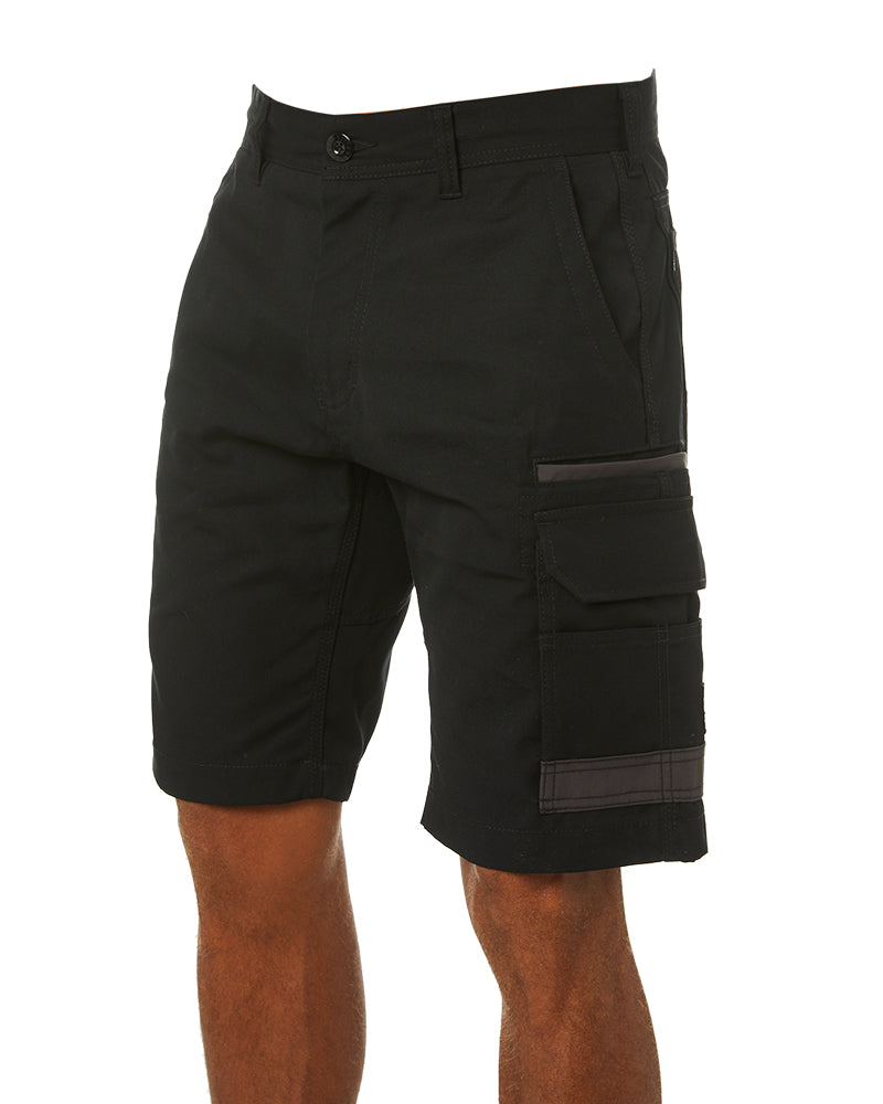 WS-1 Cargo Work Shorts - Black