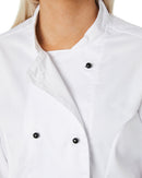 Rachel Ladies Chefs Jacket - White
