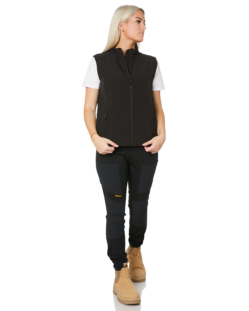 Soft Shell Vest - Black