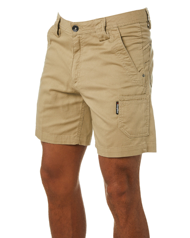 Tradies Short Short - Khaki