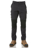 Flex and Move Stretch Utility Zip Cargo Pant - Charcoal