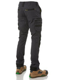 Flex and Move Stretch Utility Zip Cargo Pant - Charcoal