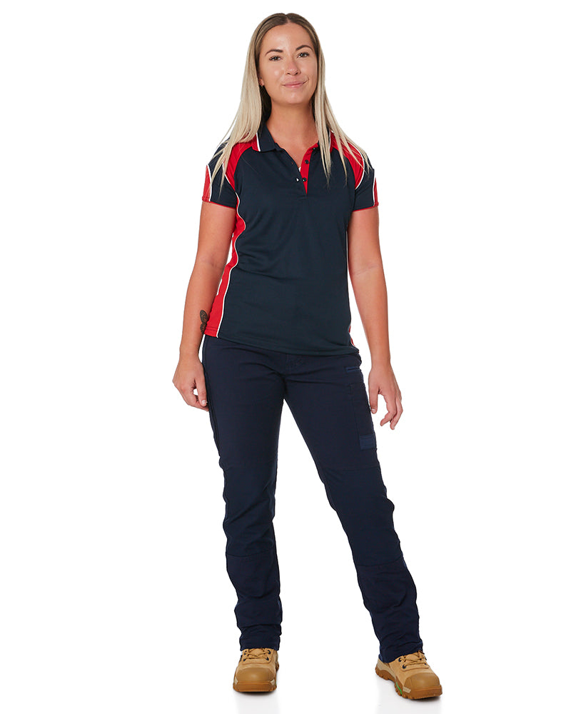 WP-3W Ladies Stretch Work Pants - Navy