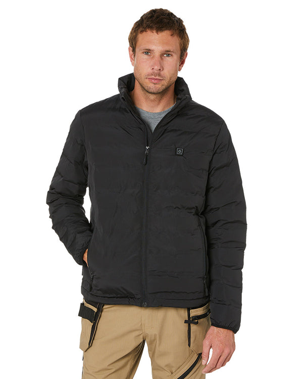 Ultrasonic Heated Tunnel Jacket - Black