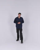 Cool-Breeze Work Shirt Long Sleeve - Navy