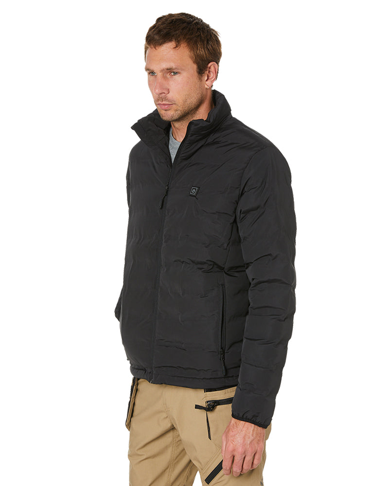 Ultrasonic Heated Tunnel Jacket - Black