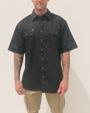 Original Cotton Drill SS Shirt - Black